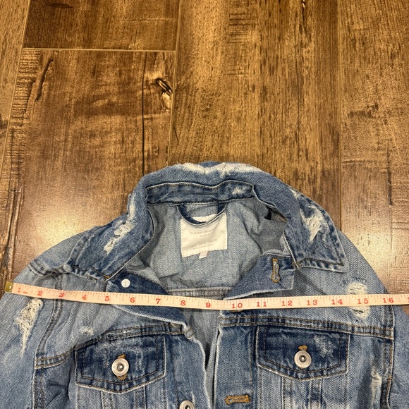 ZARA - Ripped Jean Jacket (size small) - Picture 13 of 14